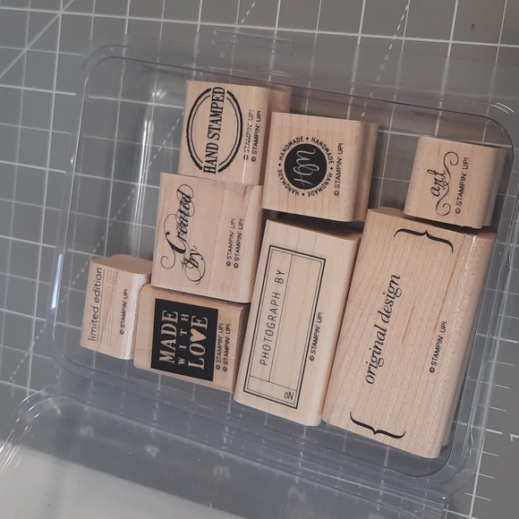 Art By Design Stampin Up rubber stamp set - Picture 1 of 4